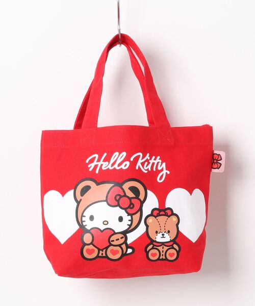 sanrio(サンリオ)の「【 sanrio 】 サンリオキャラクターズ カラーマチ付きバッグ 25F9(エコバッグ/サブバッグ・レディース・ライトパープル/レッド/ピンク/ライトブルー・FREE)」の4枚目の写真