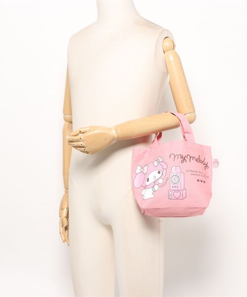 sanrio(サンリオ)の「【 sanrio 】 サンリオキャラクターズ カラーマチ付きバッグ 25F9(エコバッグ/サブバッグ・レディース・ライトパープル/レッド/ピンク/ライトブルー・FREE)」の8枚目の写真