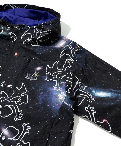 go slow caravan(ゴースローキャラバン)の「T-800 総柄プリントパーカーJKT(ブルゾン・メンズ・ブラック系その他/その他1・LARGE/X-LARGE/MEDIUM/SMALL)」の6枚目の写真
