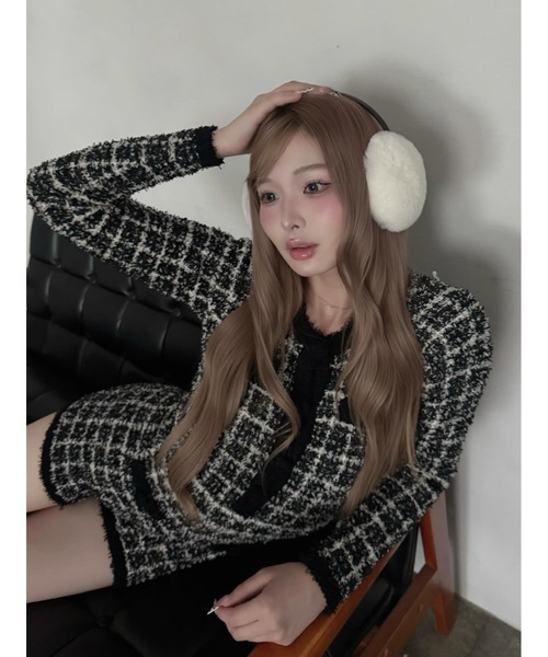 ツイードニットコンビネゾン（ワンピース）｜Darich（ダーリッチ）の