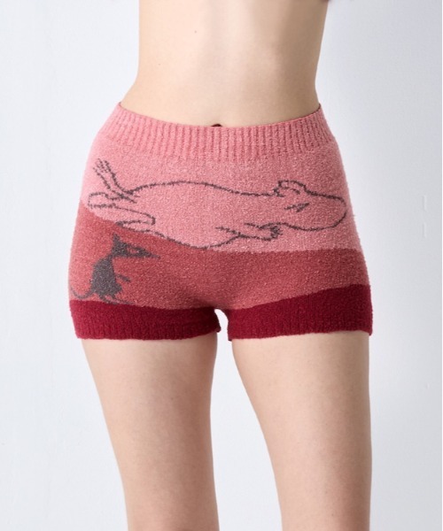 スロギーG073 ムーミン 1分丈ニットパンツ sloggi G073 KPT（その他