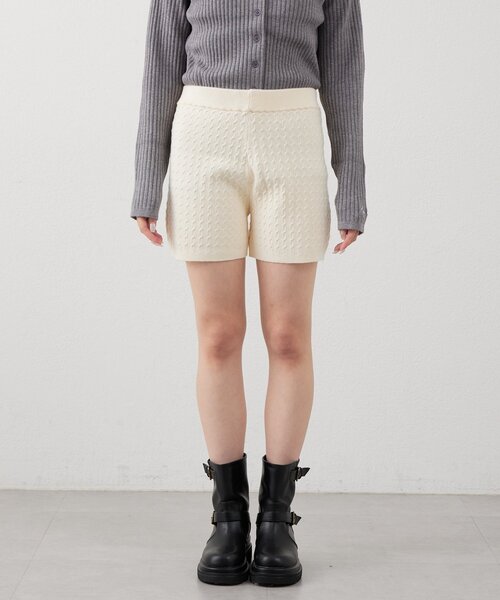 mline（エムライン）の「[mline]ニットパンツ（その他パンツ・レディース・グレー/アイボリー・FREE）」の16枚目の写真