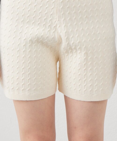 mline（エムライン）の「[mline]ニットパンツ（その他パンツ・レディース・グレー/アイボリー・FREE）」の5枚目の写真