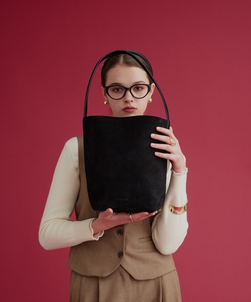 antic rag(アンティックラグ)の「Le Junev ルジュヌーヴ(ハンドバッグ・レディース・レッド/ブラック/ブラウン/ブルー・FREE)」の2枚目の写真