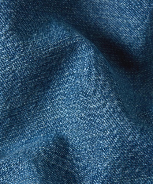 G-STAR（ジースター）の「BOXY RELAXED ONE-POCKET SHIRT/ボクシーシルエットオーバーサイズ1ポケットクロップドデニムシャツ（シャツ/ブラウス・レディース・インディゴブルー・MEDIUM/SMALL/X-SMALL）」の7枚目の写真