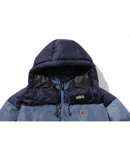 A BATHING APE（アベイシングエイプ）の「ONE POINT RELAXED FIT DOWN JACKET（ダウンジャケット/コート・メンズ・ブラック/アイボリー/ネイビー・LARGE/SMALL/XX-LARGE/MEDIUM/X-LARGE）」の5枚目の写真