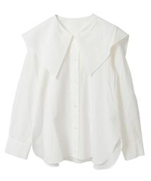 Tiara | ビッグカラーシャツブラウス(シャツ/ブラウス)