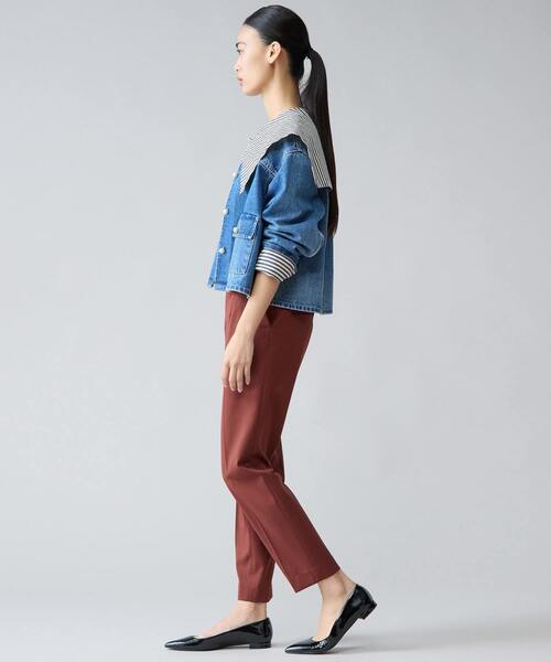 Tiara（ティアラ）の「ビッグカラーシャツブラウス（シャツ/ブラウス・レディース・ホワイト/ストライプ・FREE）」の16枚目の写真