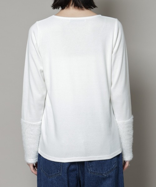 セール】ジレワンピース×ファースリーブトップス アンサンブルセット