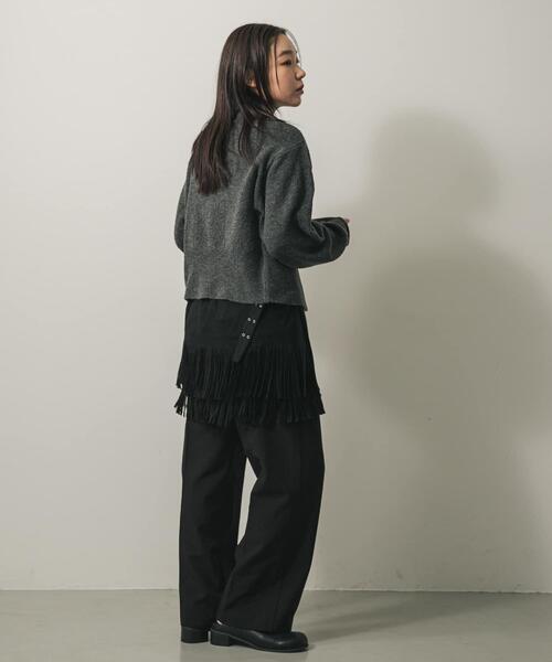 SENSE OF PLACE by URBAN RESEARCH（センスオブプレイスバイアーバンリサーチ）の「エリツキカーディガン（ニット/セーター・レディース・アイボリー/チャコールグレー/ピンク/ベージュ・ONE）」の18枚目の写真