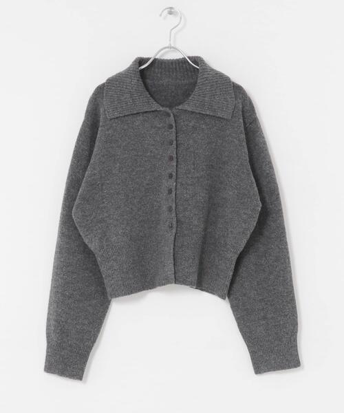 SENSE OF PLACE by URBAN RESEARCH（センスオブプレイスバイアーバンリサーチ）の「エリツキカーディガン（ニット/セーター・レディース・アイボリー/チャコールグレー/ピンク/ベージュ・ONE）」の19枚目の写真