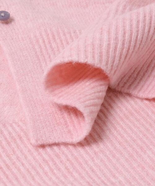 SENSE OF PLACE by URBAN RESEARCH（センスオブプレイスバイアーバンリサーチ）の「エリツキカーディガン（ニット/セーター・レディース・アイボリー/チャコールグレー/ピンク/ベージュ・ONE）」の9枚目の写真