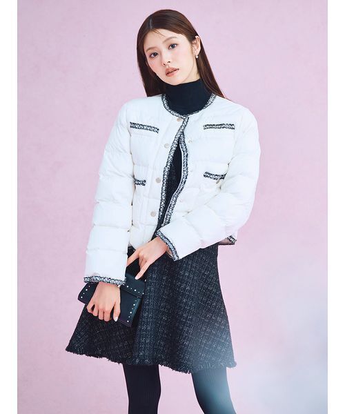 CELFORD（セルフォード）の「トリムデザインキルティングジャケット