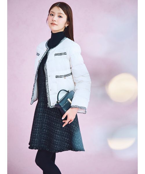 CELFORD（セルフォード）の「トリムデザインキルティングジャケット