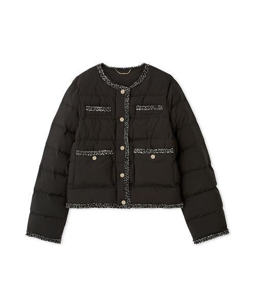 CELFORD トリムデザインキルティングジャケット トリムデザインキルティングジャケット（ダウンジャケット/コート