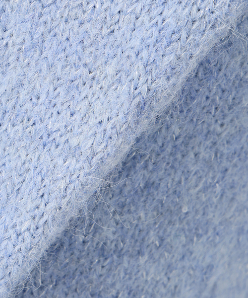 La TOTALITE（ラトータリテ）の「【洗える】Vネックコンパクトカーディガン（カーディガン/ボレロ・レディース・チャコールグレー/ホワイト/ブルー系その他・FREE）」の16枚目の写真