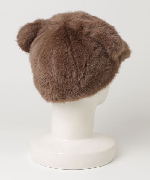 セール】ABETTOR くま耳フェイクファーファー使い もこもこふあふあ