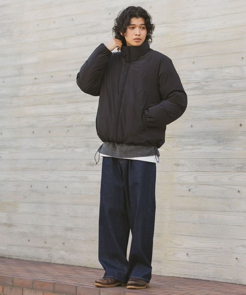 RAGEBLUE（レイジブルー）の「【AIRTHERMAL DOWN】グースダウンショートジャケット（ダウンジャケット/コート・メンズ・ブラック/ダークグレー/グレー・MEDIUM/X-LARGE/LARGE）」の6枚目の写真