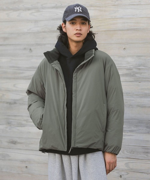 RAGEBLUE（レイジブルー）の「【AIRTHERMAL DOWN】グースダウンショートジャケット（ダウンジャケット/コート・メンズ・ブラック/ダークグレー/グレー・MEDIUM/X-LARGE/LARGE）」の13枚目の写真