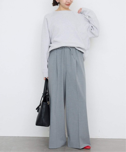 WEB限定/追加2》スムースオーバーニット（ニット/セーター）｜SLOBE