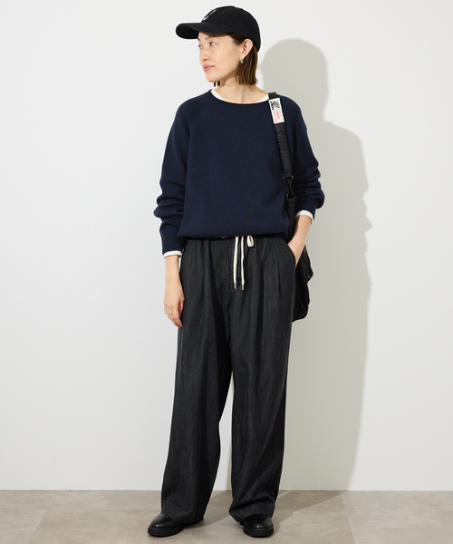 WEB限定/追加2》スムースオーバーニット（ニット/セーター）｜SLOBE