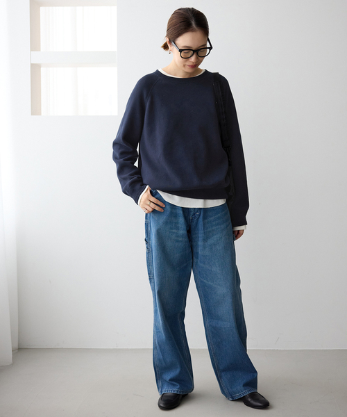 WEB限定/追加2》スムースオーバーニット（ニット/セーター）｜SLOBE