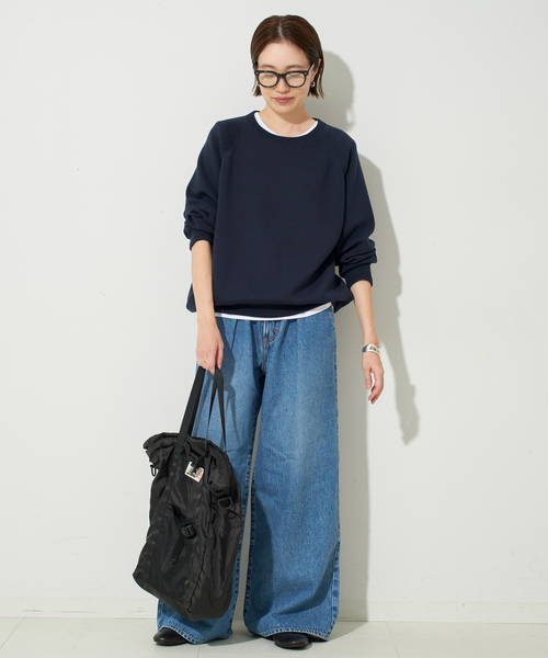 WEB限定/追加2》スムースオーバーニット（ニット/セーター）｜SLOBE