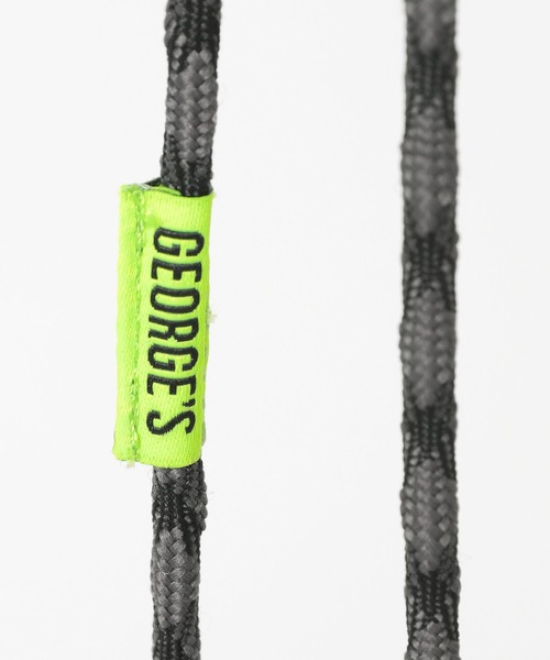 GEORGE'S(ジョージズ)の「刺繍ナイロン巾着(ショルダーバッグ・メンズ・ブラック/グリーン系その他・FREE)」の19枚目の写真