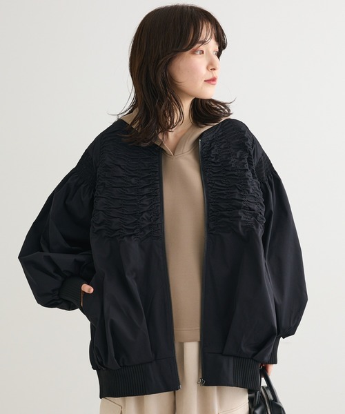 【新品タグ付き】ESCAR シャーリングブルゾン □ESCAR シャーリングブルゾン（ブルゾン）｜ESCAR（エスカー）の