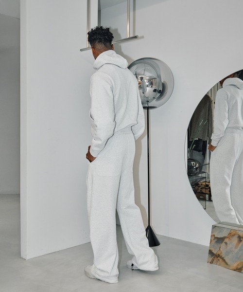 CONZ(コンズ)の「WIDE BALOON PANTS/バルーンワイドパンツ/スウェット/NVRFRGT(スウェットパンツ・メンズ・ブラック/グレー/ホワイト・1/2/3)」の5枚目の写真