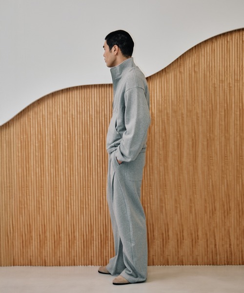 CONZ(コンズ)の「WIDE BALOON PANTS/バルーンワイドパンツ/スウェット/NVRFRGT(スウェットパンツ・メンズ・ブラック/グレー/ホワイト・1/2/3)」の13枚目の写真