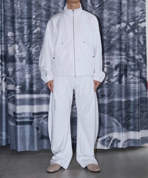 CONZ(コンズ)の「WIDE BALOON PANTS/バルーンワイドパンツ/スウェット/NVRFRGT(スウェットパンツ・メンズ・ブラック/グレー/ホワイト・1/2/3)」の19枚目の写真