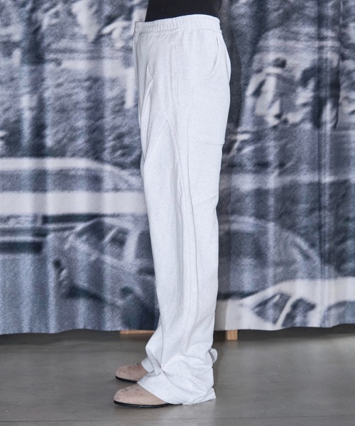 CONZ(コンズ)の「WIDE BALOON PANTS/バルーンワイドパンツ/スウェット/NVRFRGT(スウェットパンツ・メンズ・ブラック/グレー/ホワイト・1/2/3)」の21枚目の写真