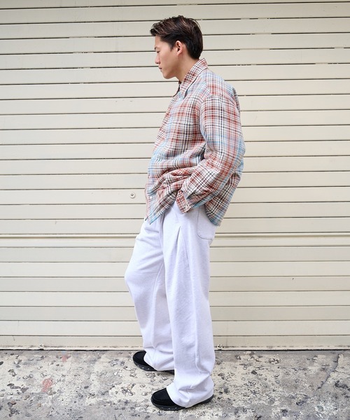 CONZ(コンズ)の「WIDE BALOON PANTS/バルーンワイドパンツ/スウェット/NVRFRGT(スウェットパンツ・メンズ・ブラック/グレー/ホワイト・1/2/3)」の17枚目の写真
