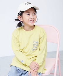 devirock（デビロック）の「綿100% お洗濯してもよれにくい ガールズワンポイント 長袖Tシャツ（Tシャツ/カットソー）」