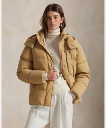 上品✨美品★ ポロラルフローレン ノーカラー ダウンジャケット ロゴ刺繡 POLO RALPH LAUREN - POLO RALPH LAUREN ポロラルフローレン Great