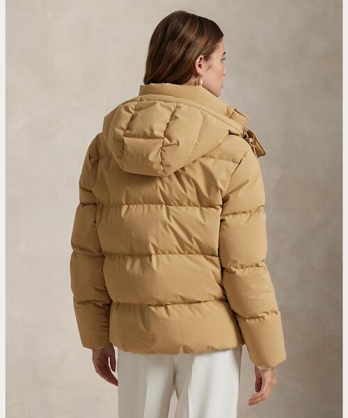 POLO RALPH LAUREN(ポロ ラルフ ローレン)の「キルテッド フーデッド ダウン ジャケット(ダウンジャケット/コート・レディース・ブラウン系5・S/M/L/XS/XXS)」の4枚目の写真