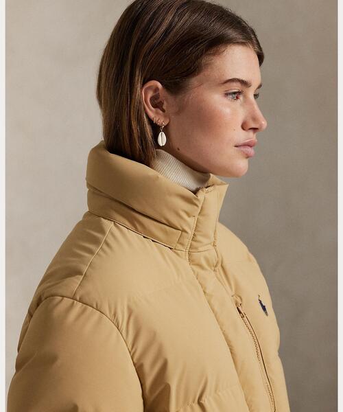 POLO RALPH LAUREN(ポロ ラルフ ローレン)の「キルテッド フーデッド ダウン ジャケット(ダウンジャケット/コート・レディース・ブラウン系5・S/M/L/XS/XXS)」の6枚目の写真