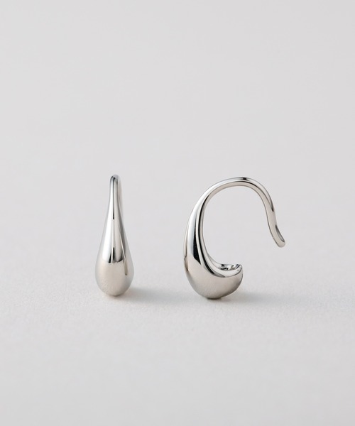 CALIN　STANDARD（カリンスタンダード）の「◆金属アレルギー対応◆◆made in japan◆ミニドロップフックピアス（ピアス（両耳用）・レディース・ゴールド/シルバー・FREE）」の3枚目の写真