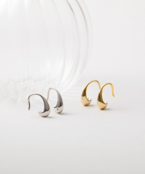 CALIN　STANDARD（カリンスタンダード）の「◆金属アレルギー対応◆◆made in japan◆ミニドロップフックピアス（ピアス（両耳用）・レディース・ゴールド/シルバー・FREE）」の13枚目の写真
