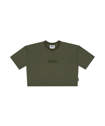 FREEDOM（フリーダム）の「Women's Mesh Crop T-Shirt (Khaki)（Tシャツ/カットソー・メンズ）」
