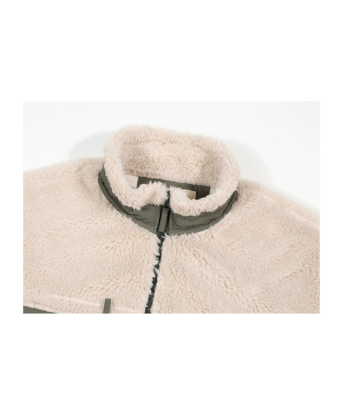 GUBIN(グビン)の「Color block fleece zip-up jacket(その他アウター・レディース・その他・MEDIUM)」の3枚目の写真