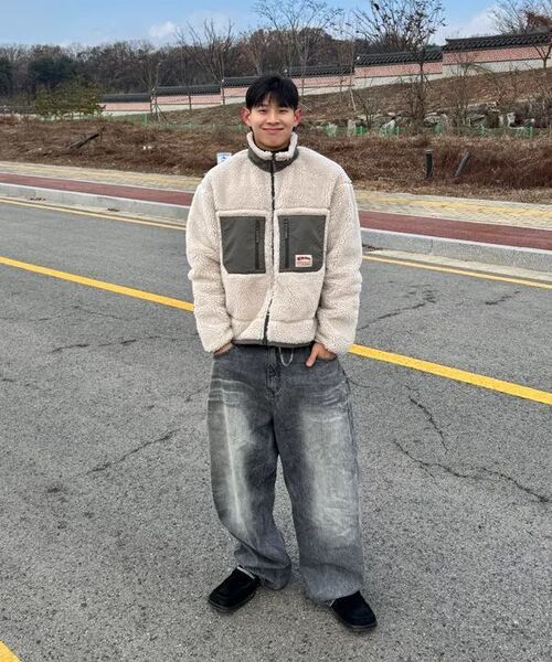 GUBIN(グビン)の「Color block fleece zip-up jacket(その他アウター・レディース・その他・MEDIUM)」の12枚目の写真