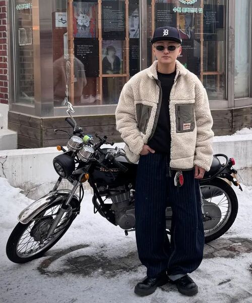 GUBIN(グビン)の「Color block fleece zip-up jacket(その他アウター・レディース・その他・MEDIUM)」の14枚目の写真