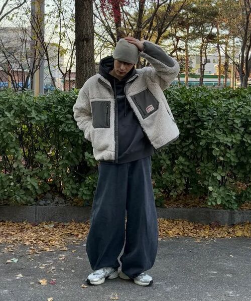 GUBIN(グビン)の「Color block fleece zip-up jacket(その他アウター・レディース・その他・MEDIUM)」の15枚目の写真