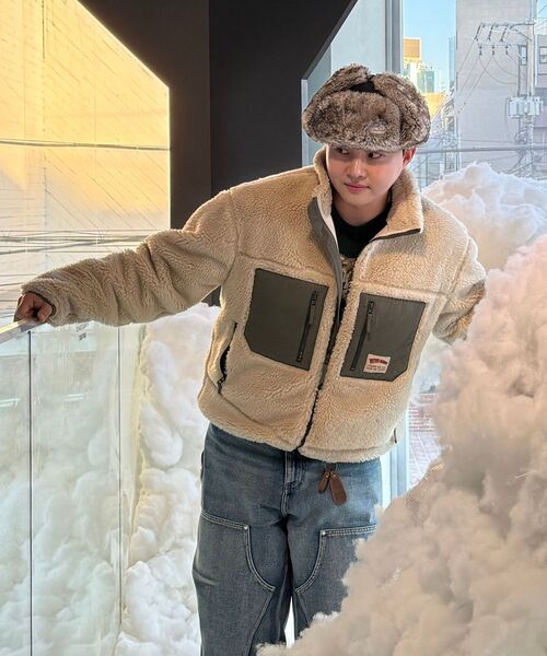 GUBIN(グビン)の「Color block fleece zip-up jacket(その他アウター・レディース・その他・MEDIUM)」の22枚目の写真
