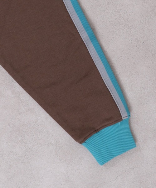 MARKEY'S（マーキーズ）の「裏毛サイドラインチュニック（チュニック・キッズ・杢グレー/ブラウン/ライトブルー・100/90/120/110/150/140/130）」の15枚目の写真