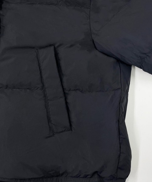 DAY CLOSET（デイ クローゼット）の「【ドロスト調節可/2WAY/ハイネックで首まであったか】旬のバイカラー配色。長袖ボリュームダウンジャケット レディース（ダウンジャケット/コート・レディース・アイボリー/ブラック・S/M）」の11枚目の写真