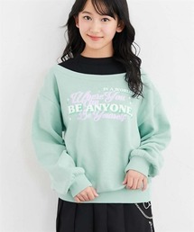 QUNTSTYLE（キュントスタイル）の「裏起毛重ね着風トレーナー（スウェット）」