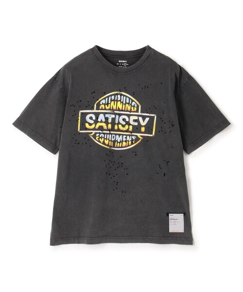 SATISFY Tシャツ 2枚セット ブラック ブラウン XL SATISFY MothTech T-Shirt（Tシャツ/カットソー）｜SATISFY（サティス